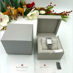SOLD!!!!!!!!!         Women’s Michele  stainless steel watch